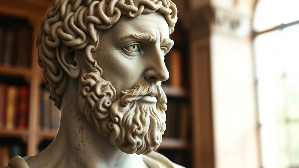 stoic emperor s noble background