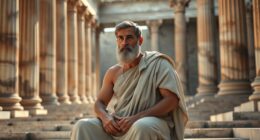 stoic senator of courage