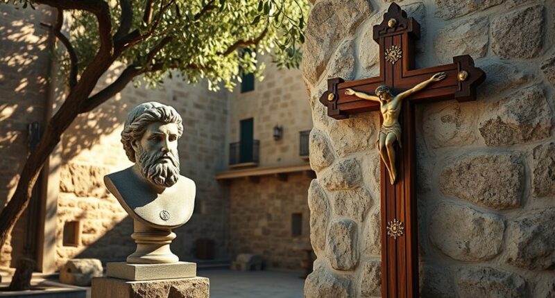 stoicism christianity clash harmony