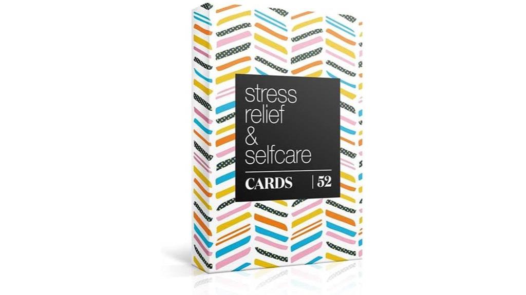 stress relief self care cards