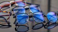 stylish blue light glasses
