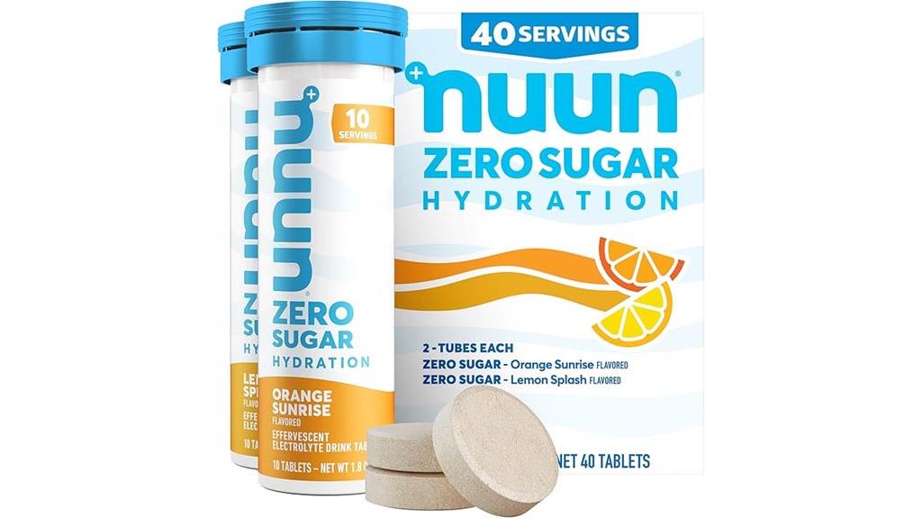 sugar free hydration tablets