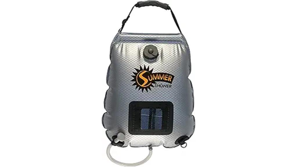 summer solar shower features