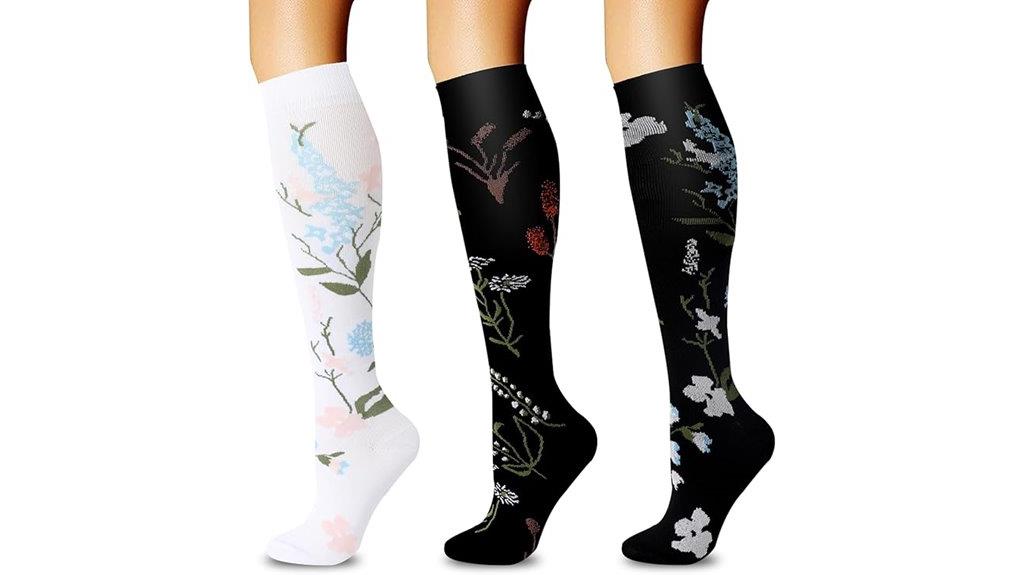 supportive compression hosiery