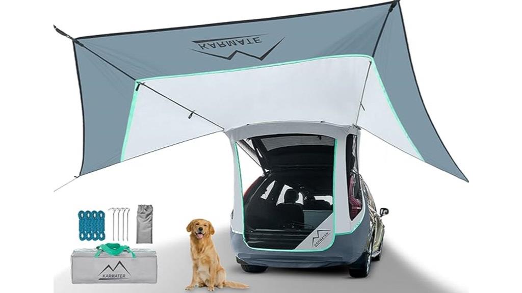 suv tailgate shade tent