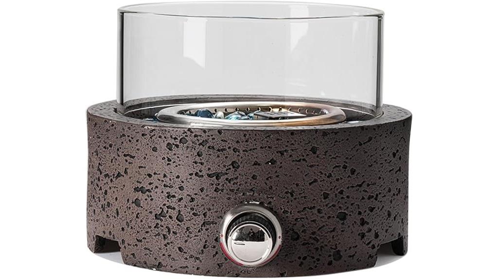 tabletop firepit for patio
