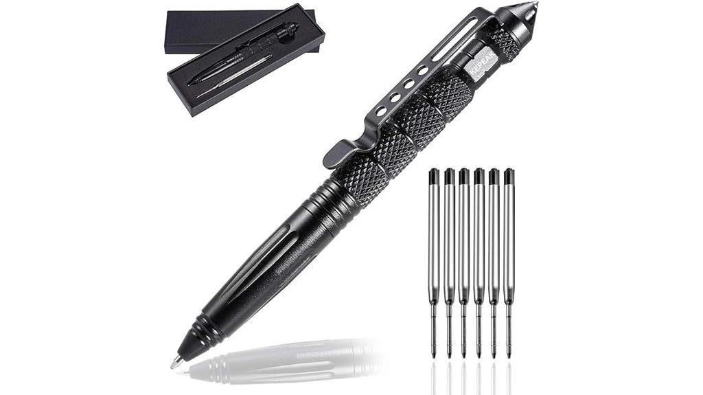 tactical pen with glass breaker
