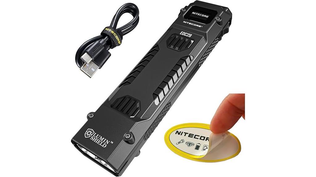tactical usb c flashlight