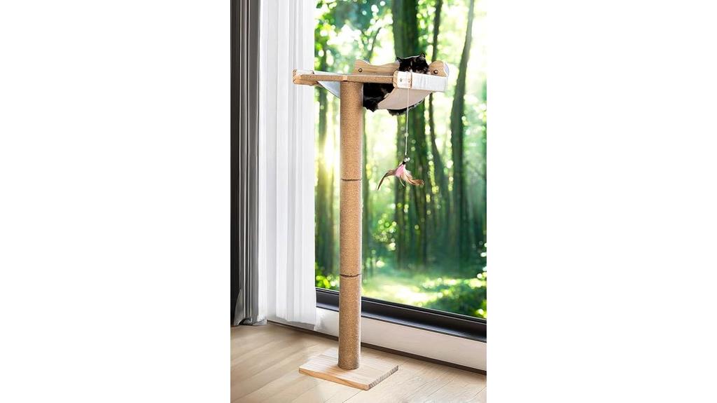 tall multi level cat perch