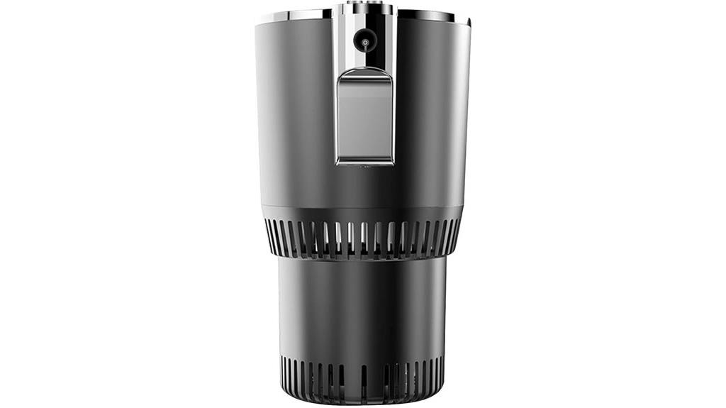 temperature controlled car cup holder