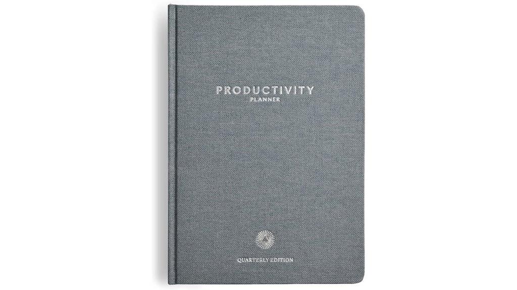 three month productivity planner