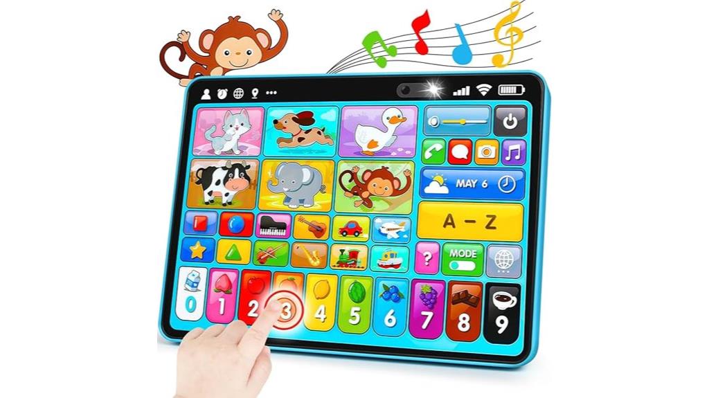 toddler educational tablet device