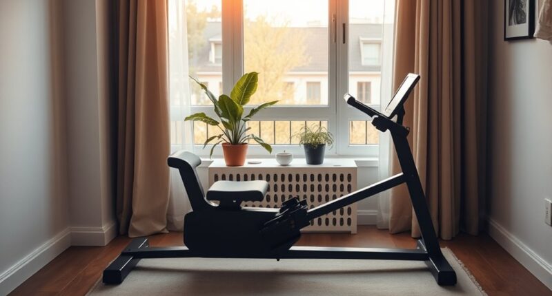top apartment friendly rowing machines