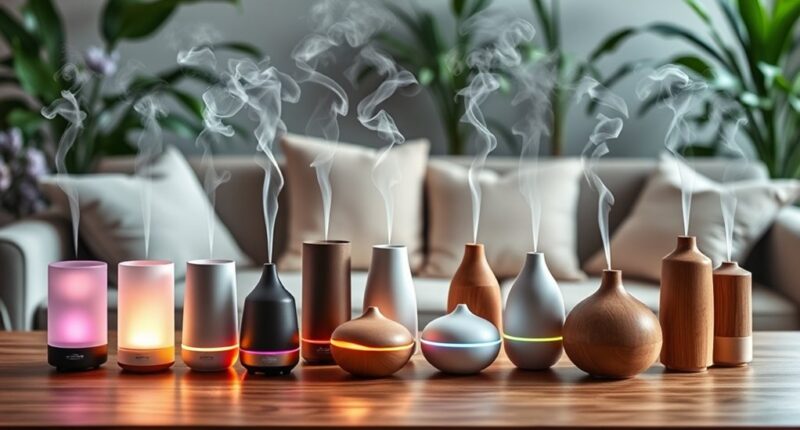 top aromatherapy diffusers list