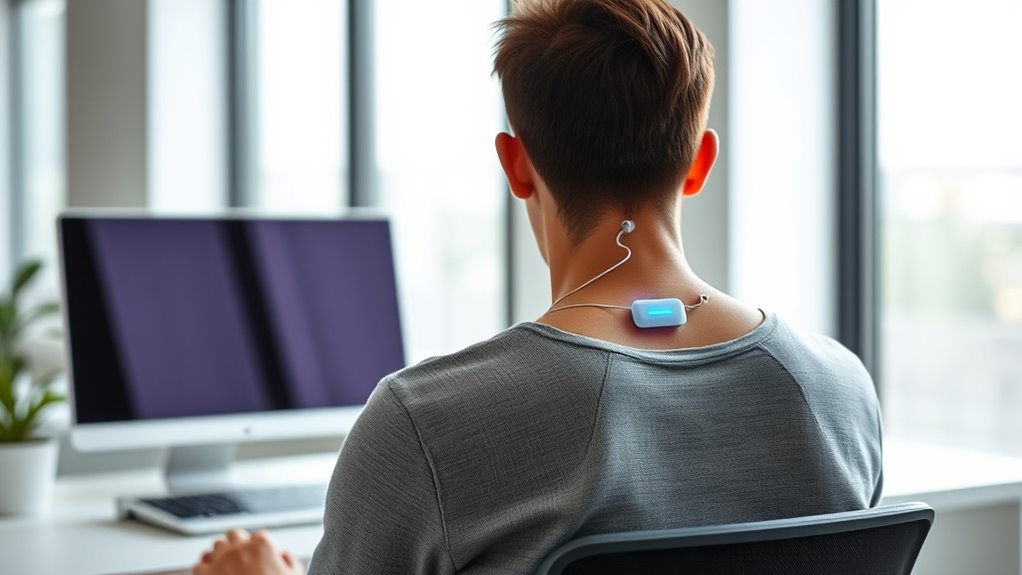 top back posture sensors
