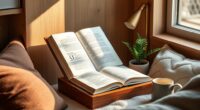 top book stands for comfort