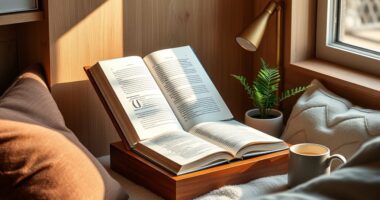 top book stands for comfort