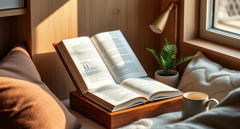 top book stands for comfort