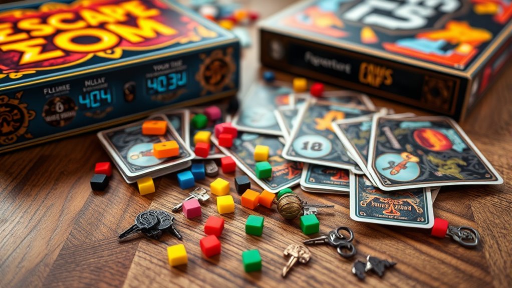 top escape room board games