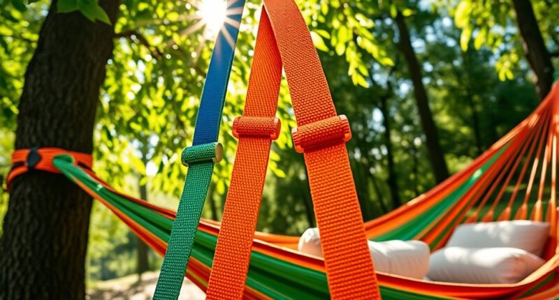 top hammock strap selections