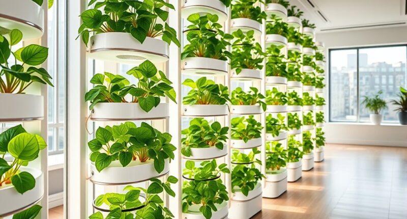 top indoor hydroponic towers