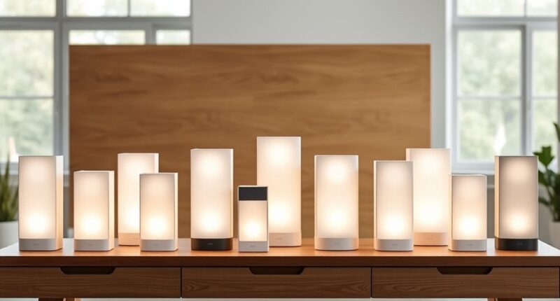 top light therapy lamps