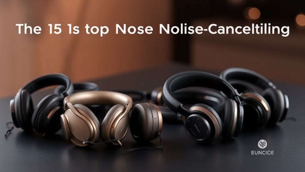 top noise cancelling headphones