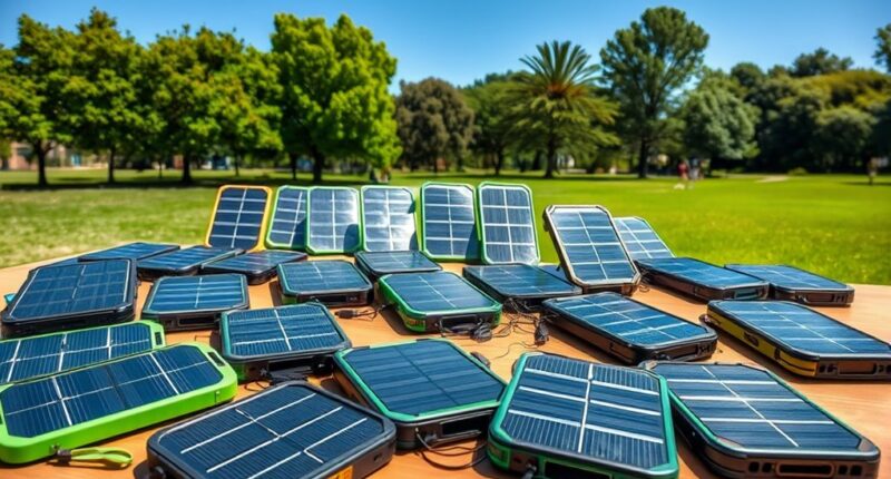 top portable solar charging options