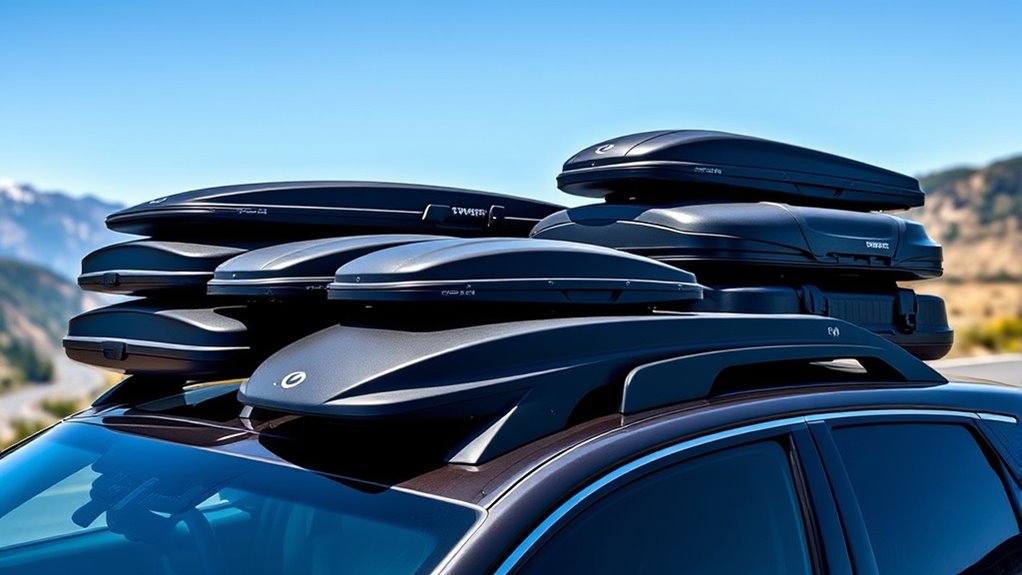 top roof cargo boxes
