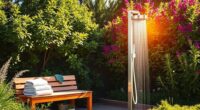 top solar showers for outdoor warmth