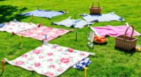 top stakes picnic blanket