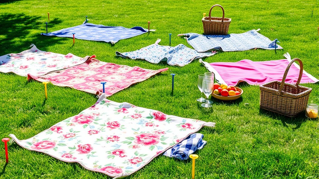 top stakes picnic blanket