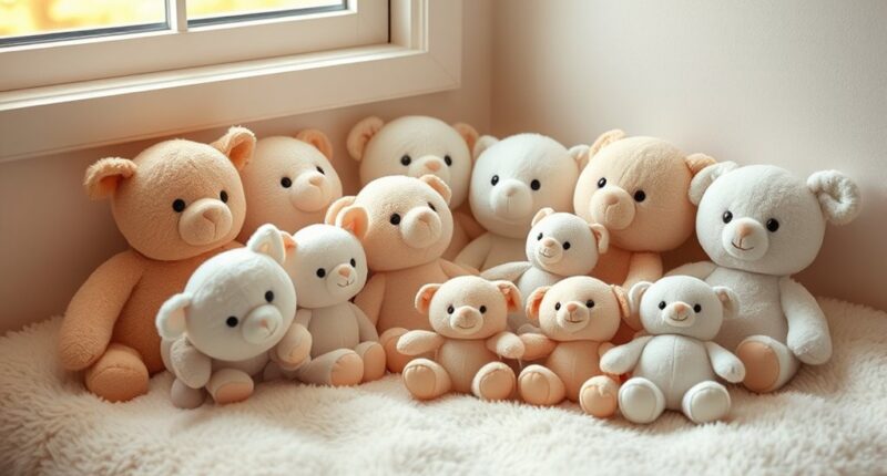 top white noise plush toys