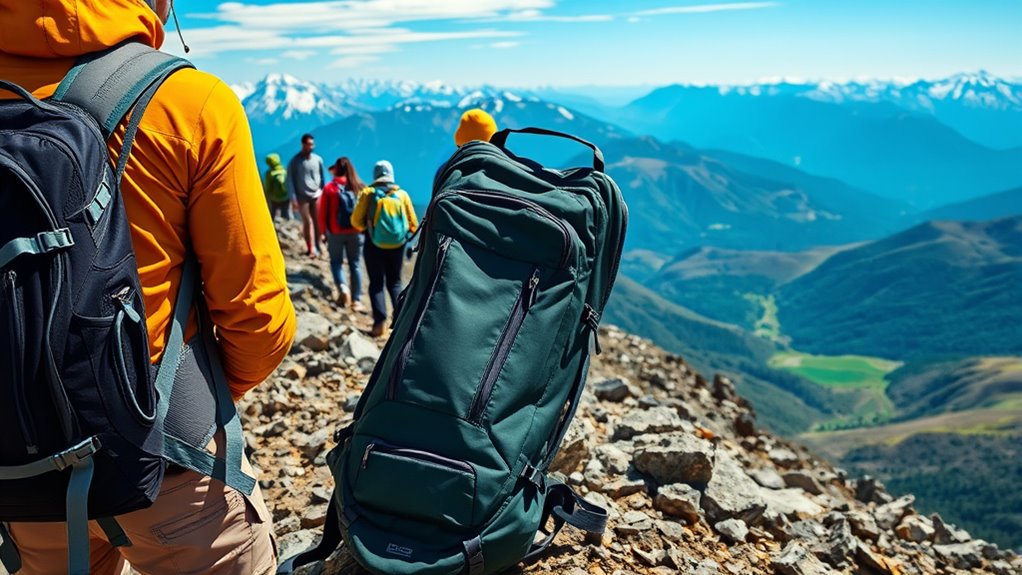 travel backpack selection essentials