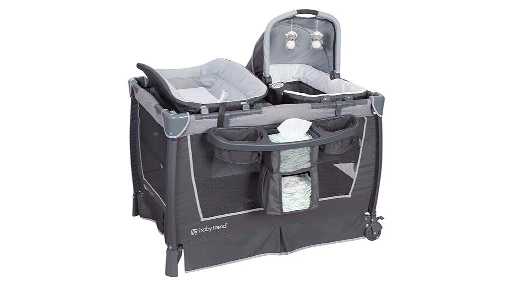 travel crib with bassinet