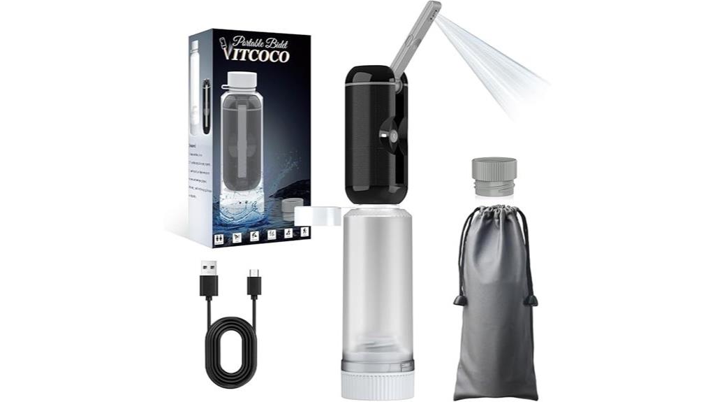 travel friendly electric bidet