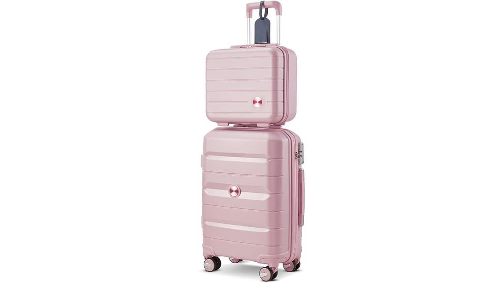 travel set with carry on luggage