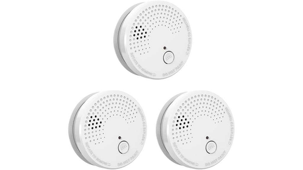triple smoke detector pack