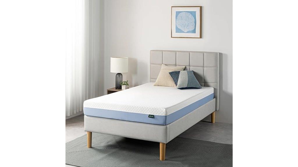 twin 6 inch memory foam