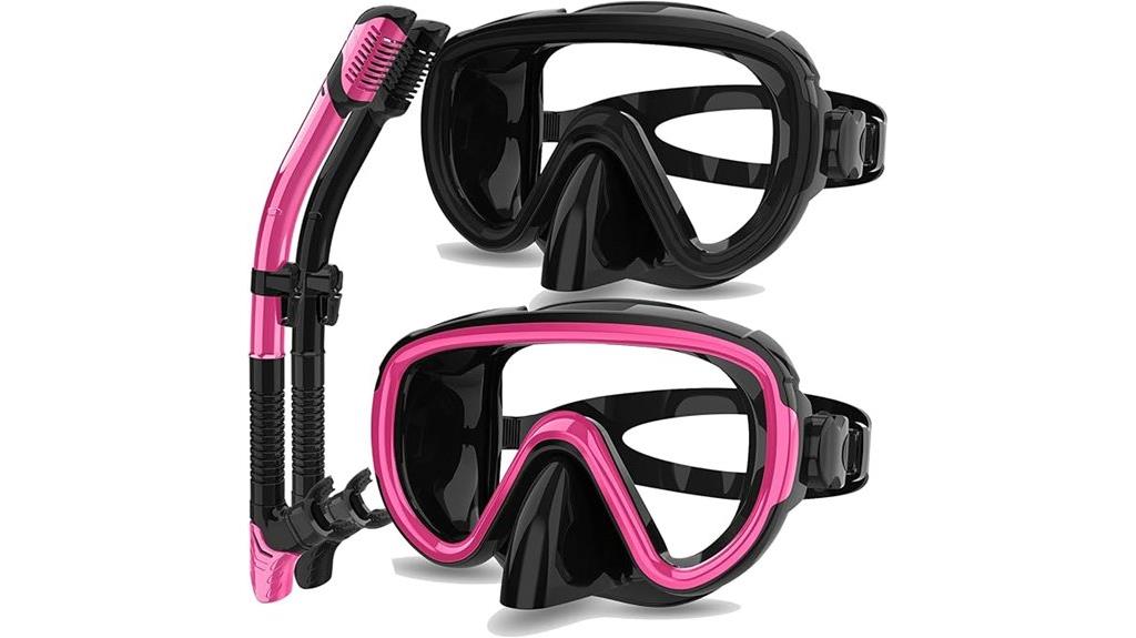 two mask snorkel sets