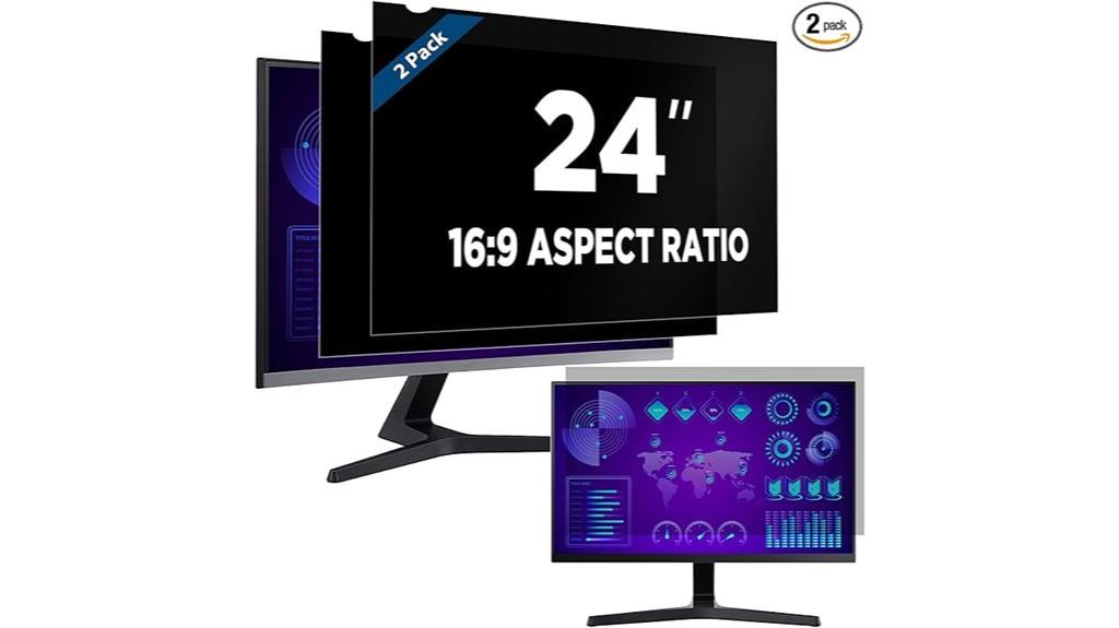 two pack 24 inch screen