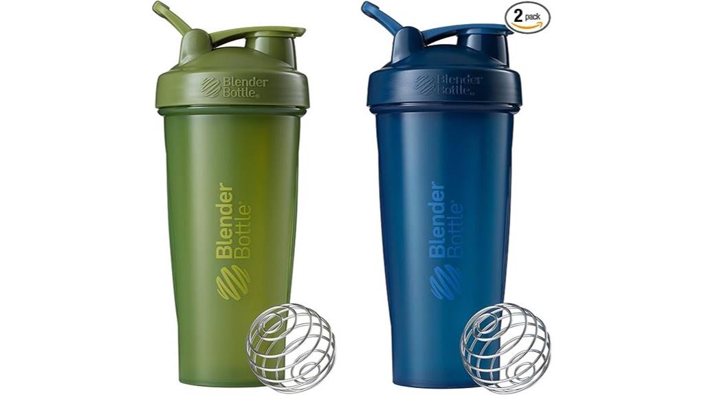 two pack blenderbottle classic
