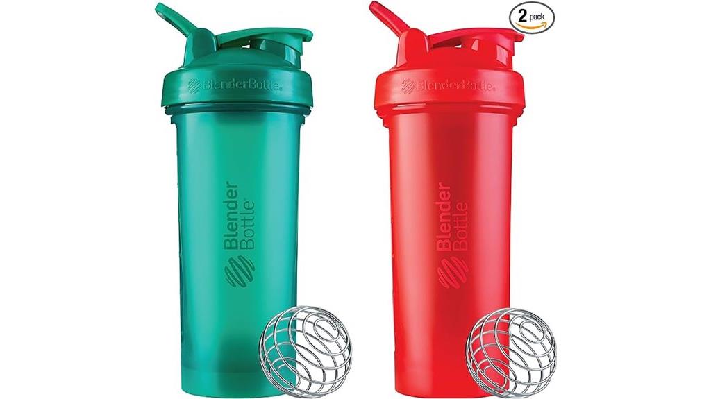 two pack blenderbottle classic