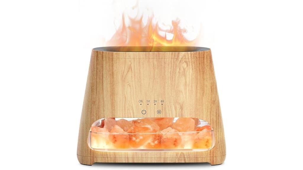 ultrasonic diffuser with salt
