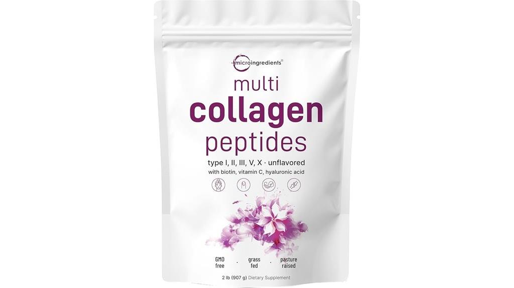 unflavored collagen with biotin