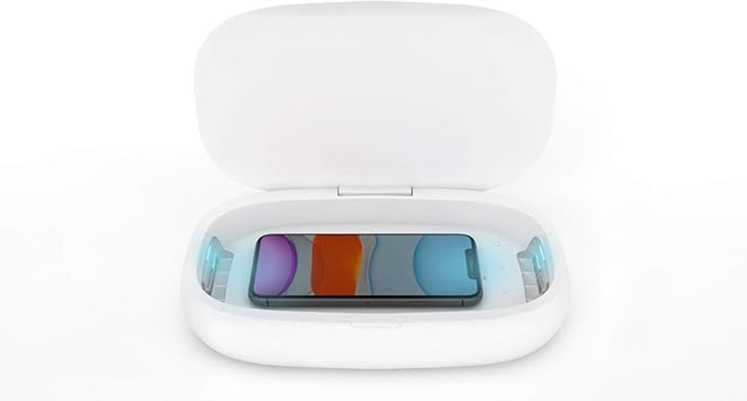 uv c wireless phone sanitizer