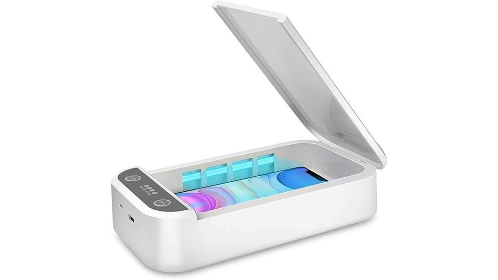 uv smartphone sanitizer box