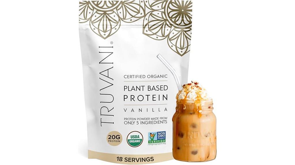 vegan vanilla protein powder