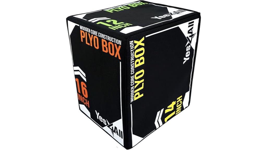 versatile padded plyometric box