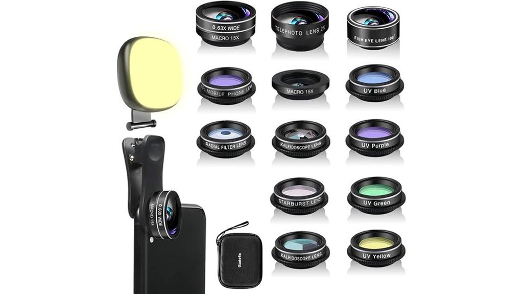 versatile smartphone camera kit